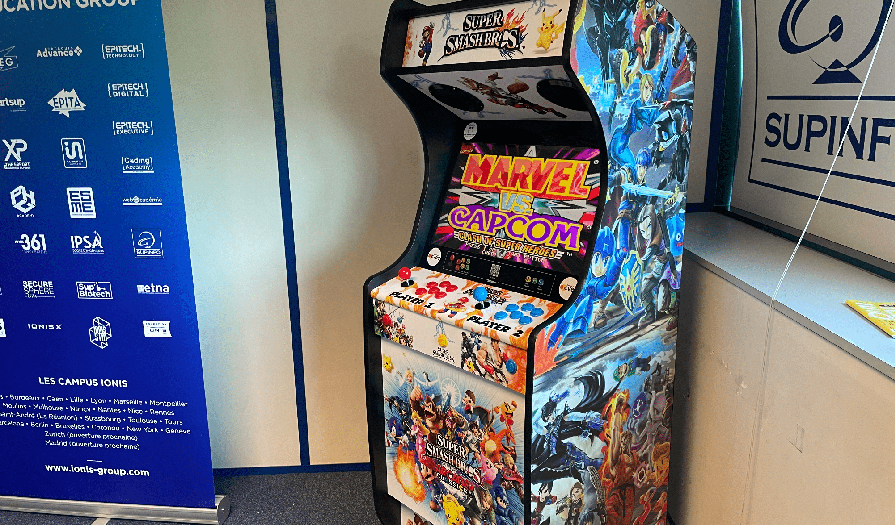 Borne d'arcade CVEC