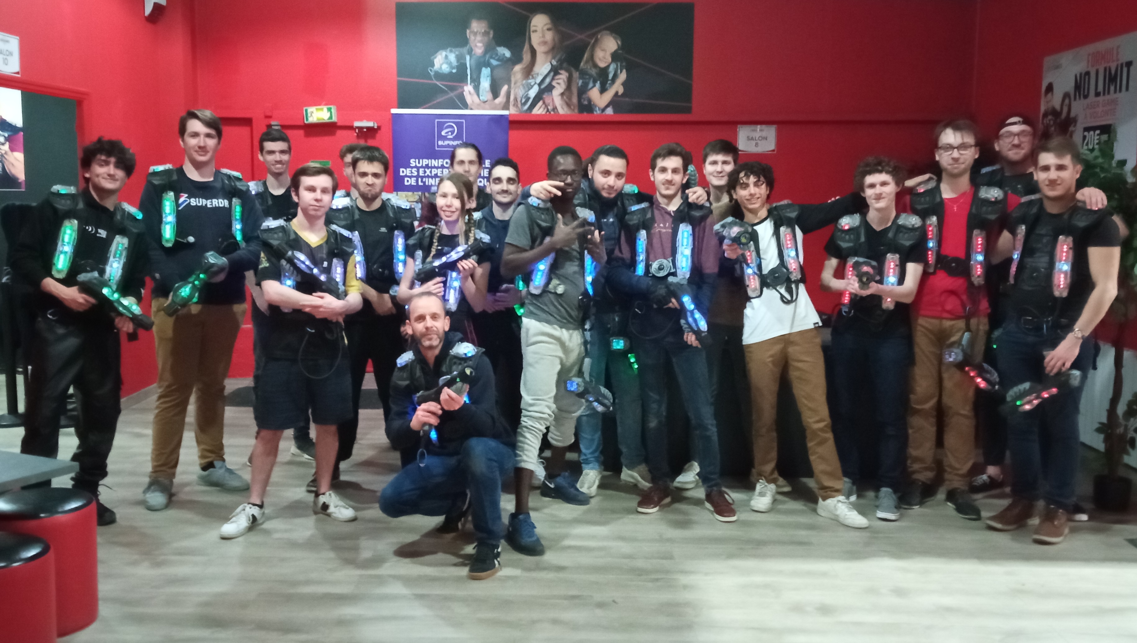 Soirée laser game 2022