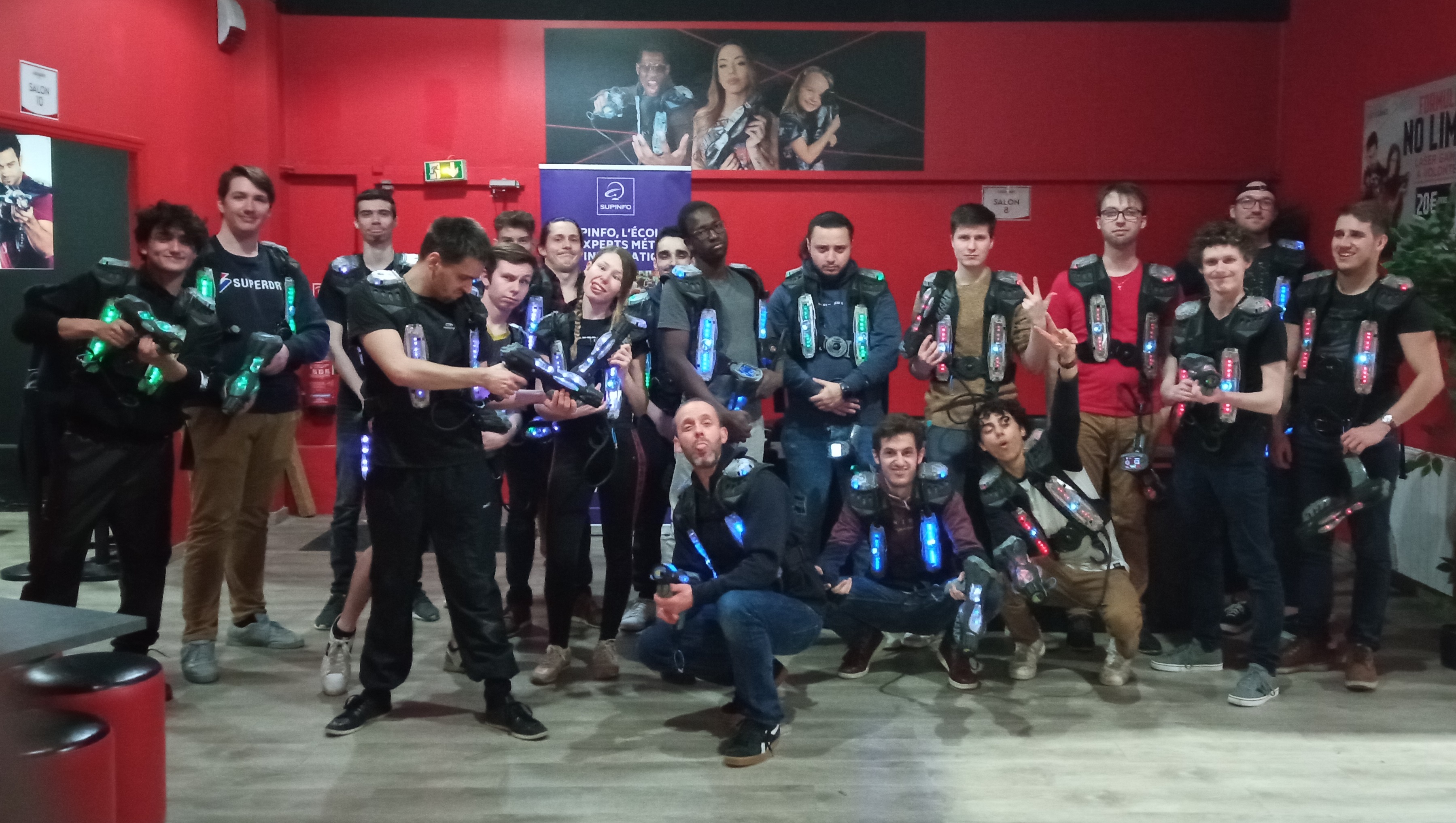 Soirée laser game 2022
