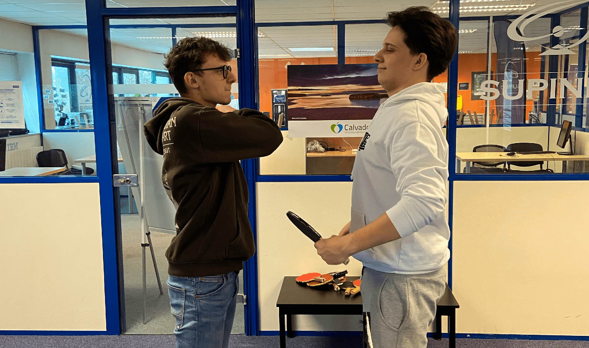Tournoi de ping pong M.ENG 1 2024