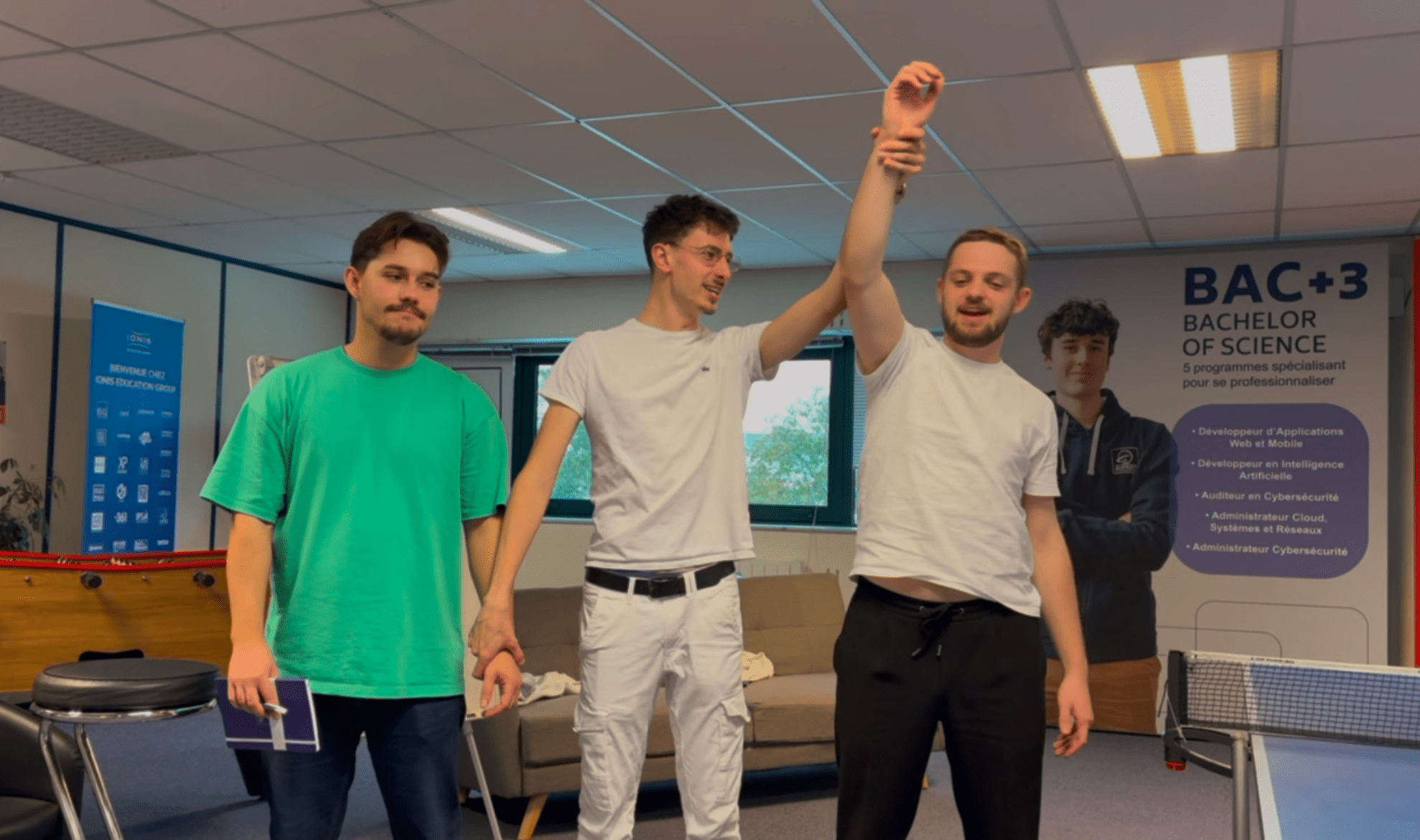 Tournoi de ping pong M.ENG 1 2024