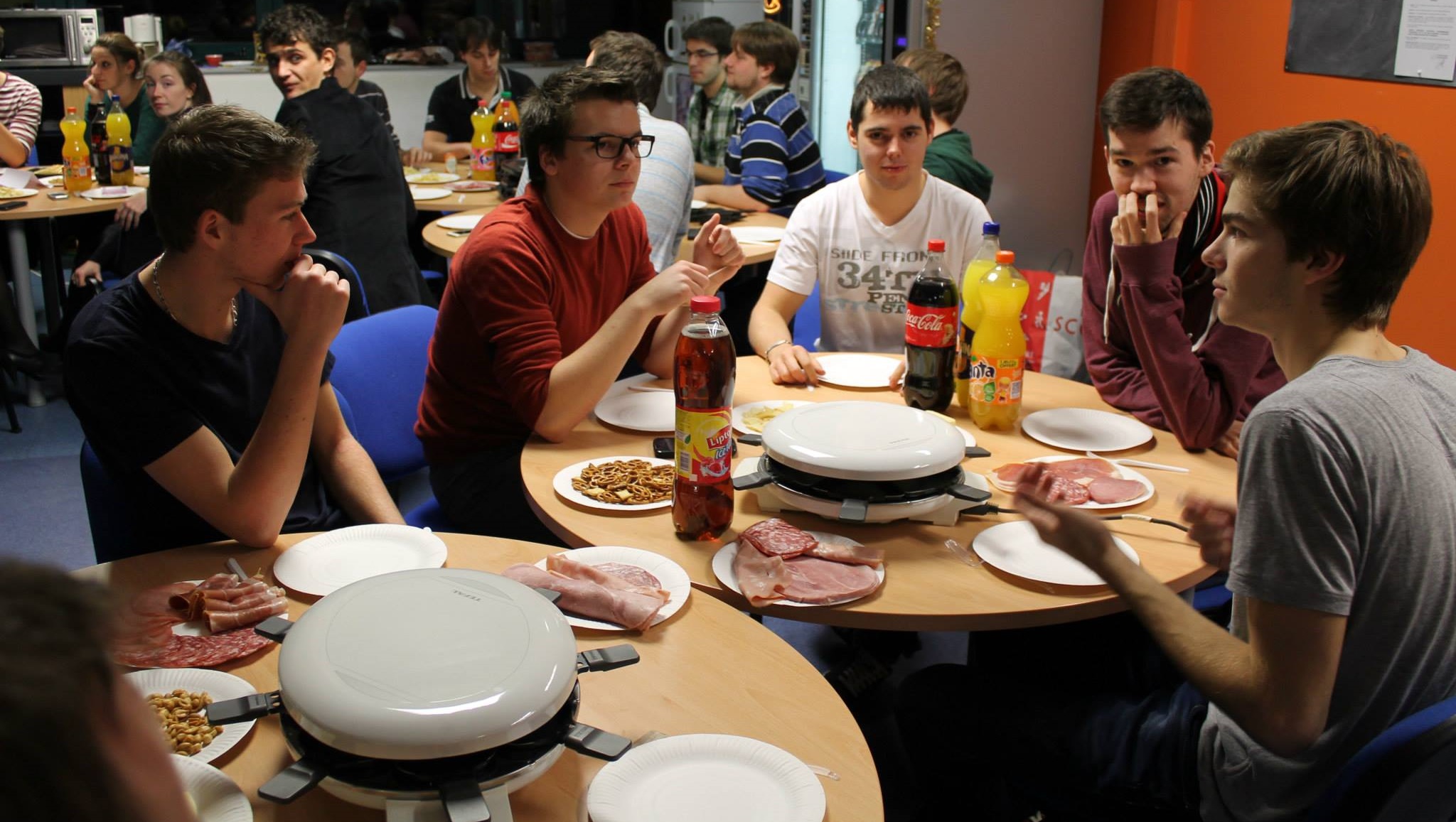 Soirée raclette 2013