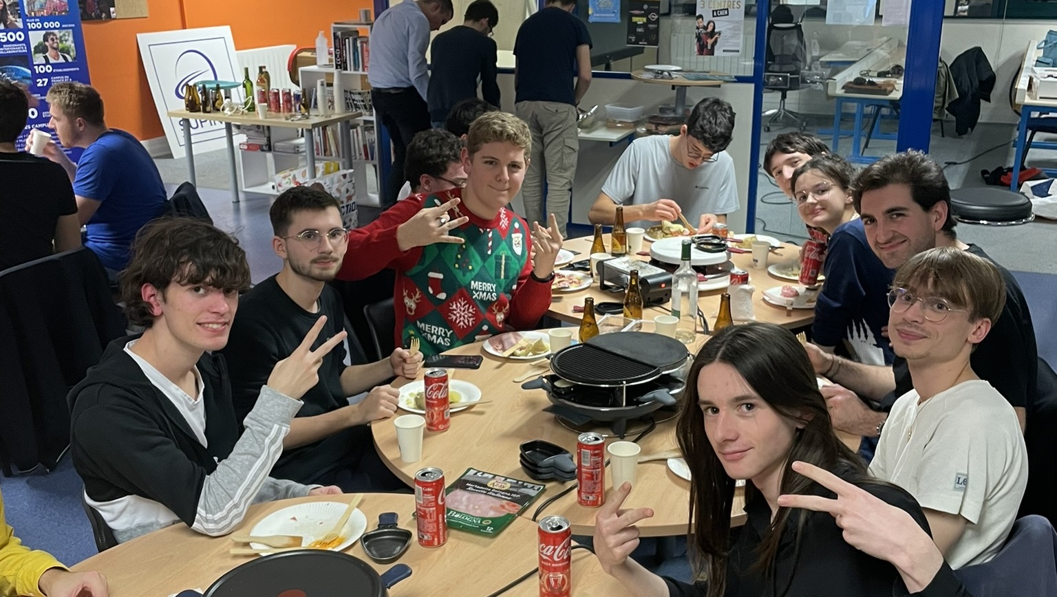 Tombola de Noël + Soirée raclette 2023