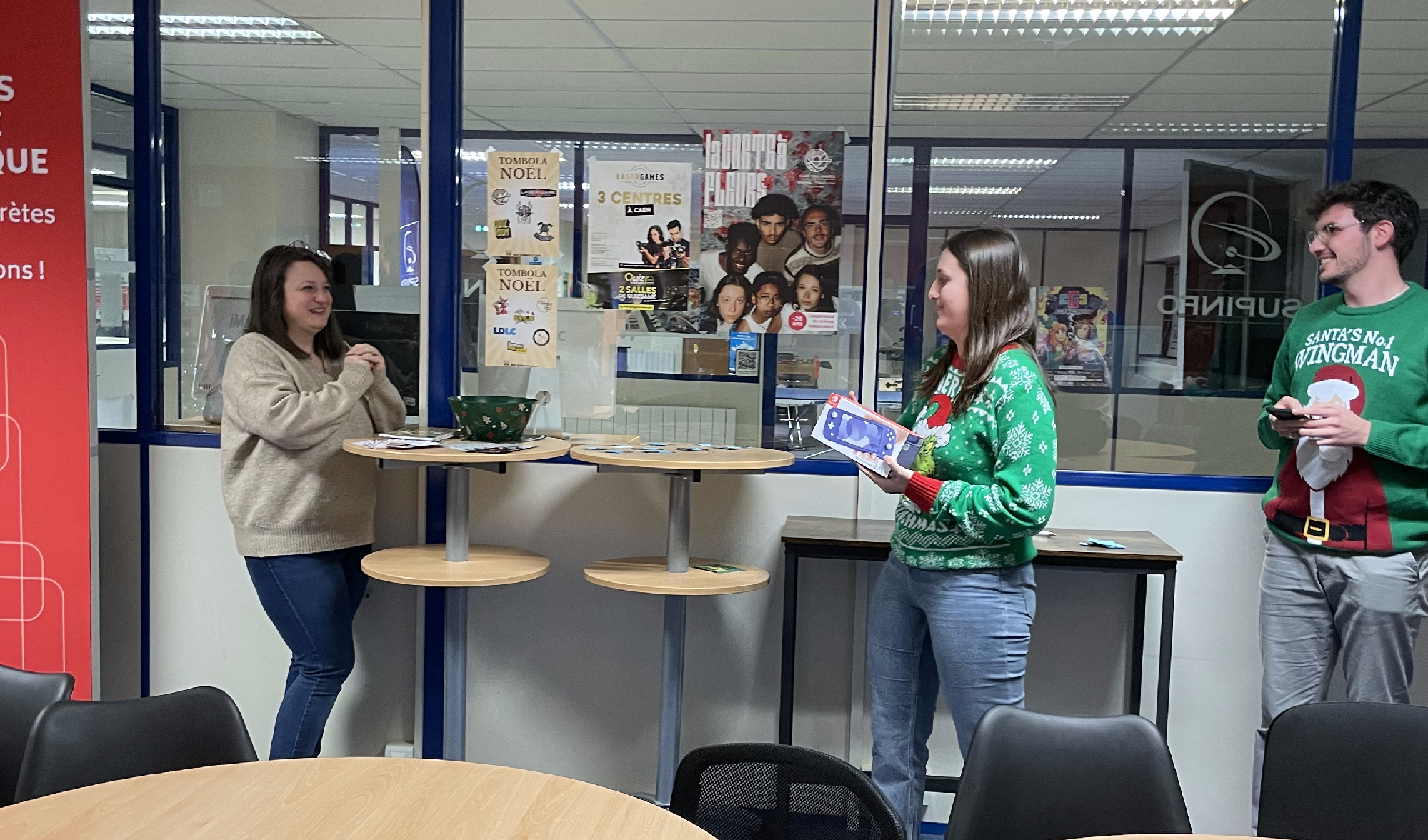 Tombola de Noël + Soirée raclette 2024