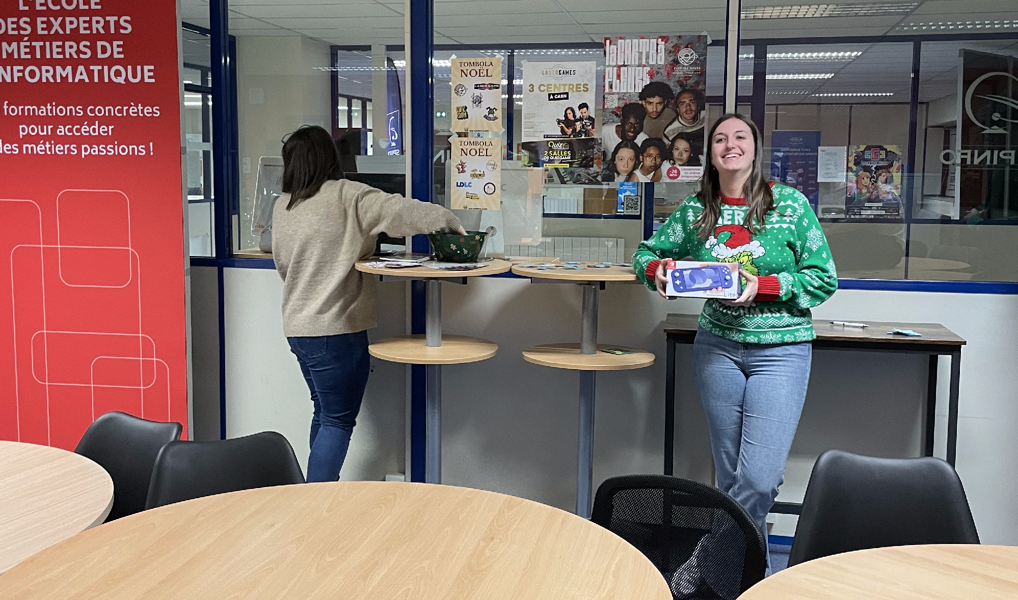 Tombola de Noël + Soirée raclette 2024