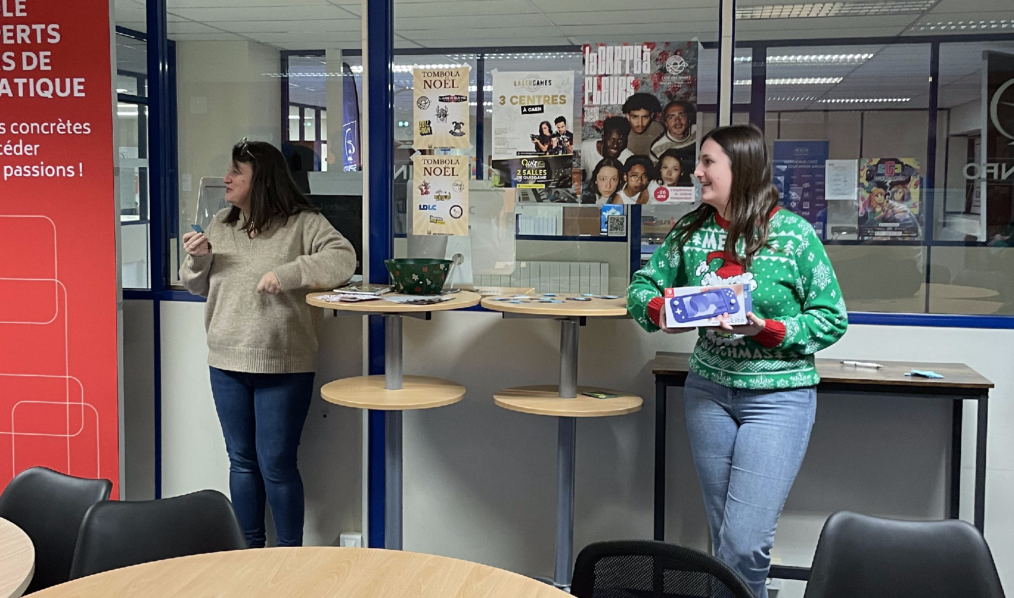 Tombola de Noël + Soirée raclette 2024