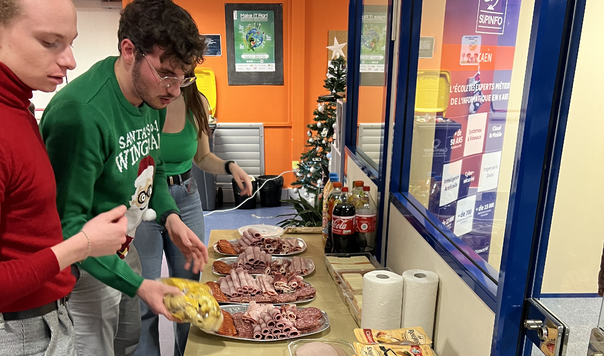 Tombola de Noël + Soirée raclette 2024