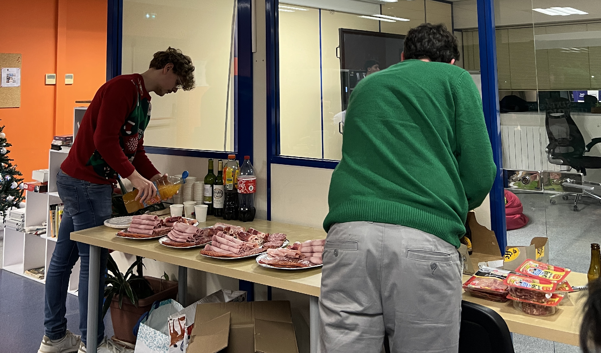 Tombola de Noël + Soirée raclette 2024